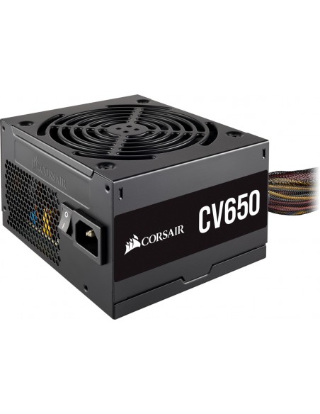 Corsair CV650 unidad de fuente de alimentación 650 W 20+4 pin ATX ATX Negro
