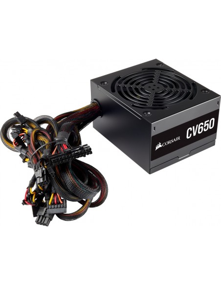 Corsair CV650 unidad de fuente de alimentación 650 W 20+4 pin ATX ATX Negro
