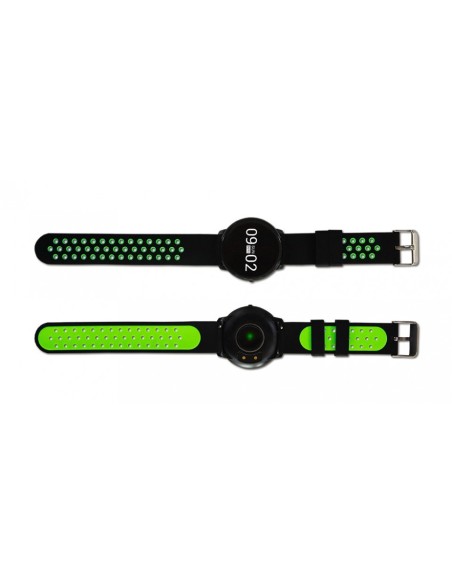 Billow XS20x reloj deportivo Pantalla táctil Bluetooth Negro, Verde