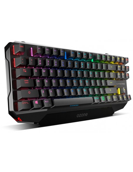Ozone Alpha Strike teclado USB Negro
