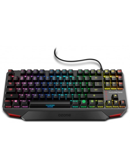Ozone Alpha Strike teclado USB Negro