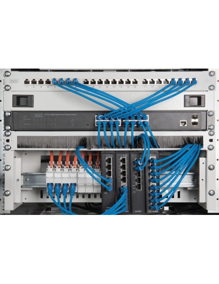Digitus DN-19-DIN-3U accesorio de bastidor Carril de rack