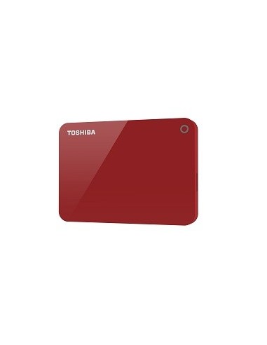 Toshiba Canvio Advance disco duro externo 2000 GB Rojo