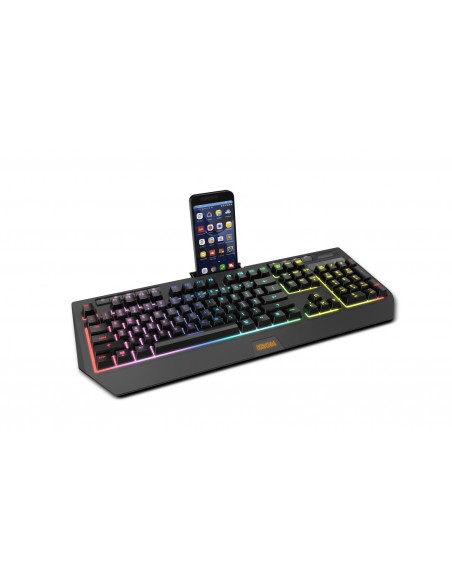 Krom Kuma teclado USB QWERTY Negro