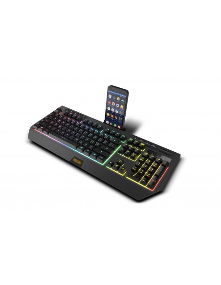 Krom Kuma teclado USB QWERTY Negro