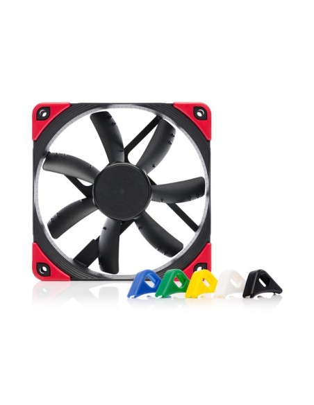 Noctua NF-S12A PWM chromax.black.swap Carcasa del ordenador Ventilador 12 cm Negro