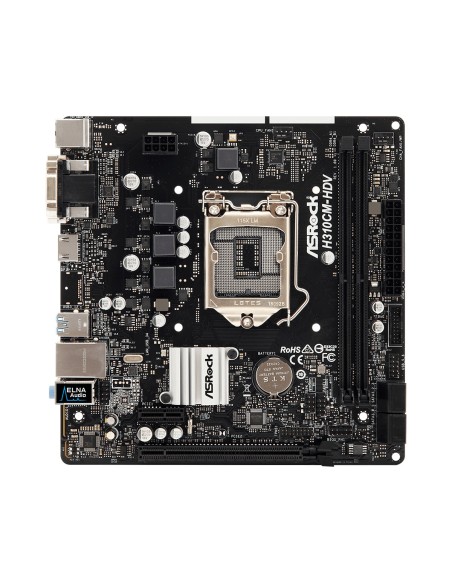 Asrock H310CM-HDV Intel® H310 LGA 1151 (Zócalo H4) micro ATX
