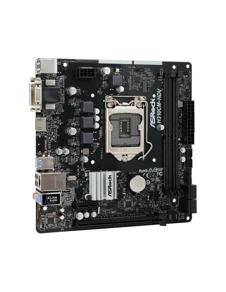 Asrock H310CM-HDV Intel® H310 LGA 1151 (Zócalo H4) micro ATX