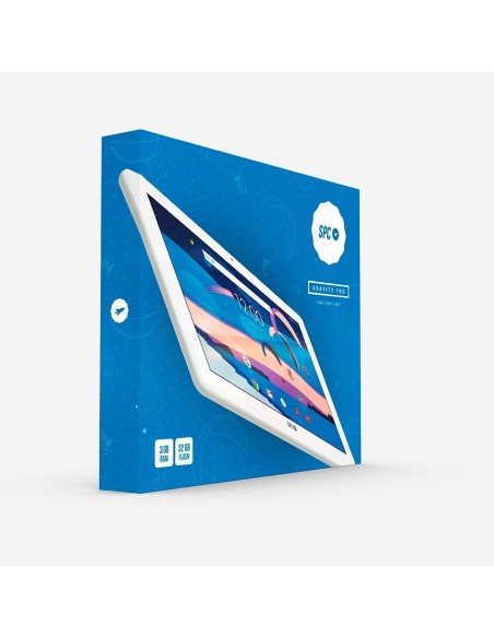 SPC Gravity Pro 32 GB 25,6 cm (10.1") ARM 3 GB Wi-Fi 4 (802.11n) Blanco