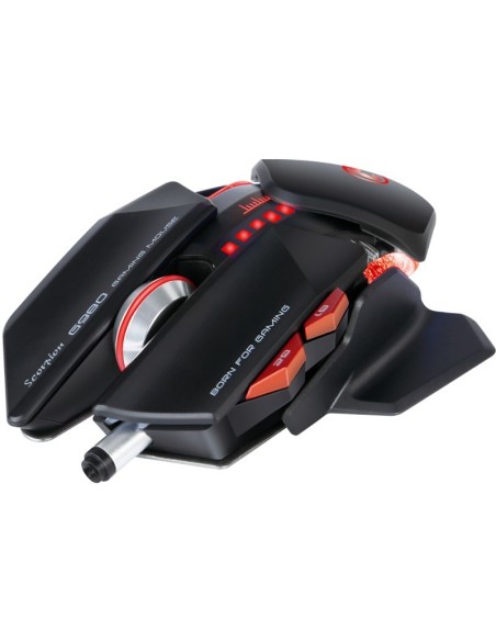 Scorpion RATÓN GAMING LED (MA-G980 BK)