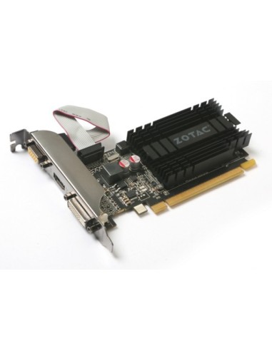 Zotac ZT-71302-20L tarjeta gráfica NVIDIA GeForce GT 710 2 GB GDDR3