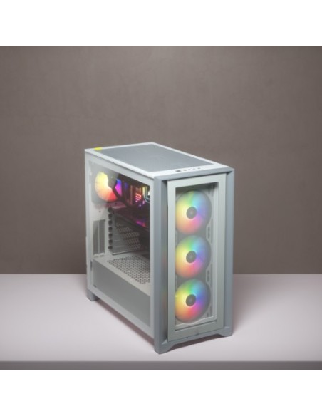 Corsair iCUE 4000X RGB Midi Tower Blanco