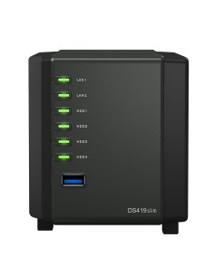 Synology DiskStation DS419slim NAS Torre Ethernet Negro Armada 385