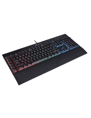 Corsair K55 RGB teclado USB AZERTY Francés Negro