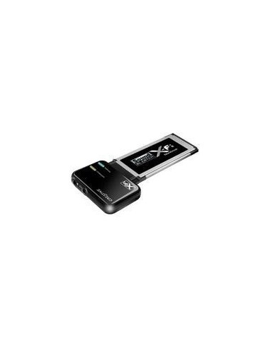 Creative Labs Sound Blaster X-Fi Notebook 2.0 canales ExpressCard 54