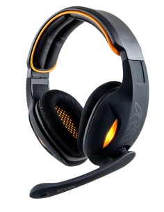 NOX S7VEN Auriculares Diadema Negro, Naranja