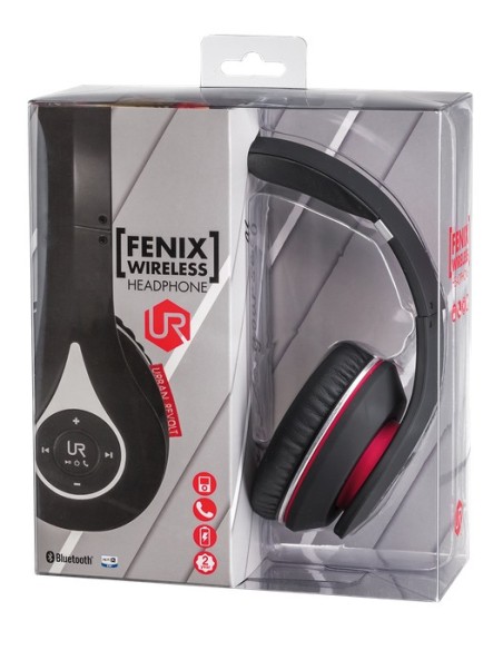 Urban Revolt Fenix Wireless Auriculares Diadema Bluetooth Negro