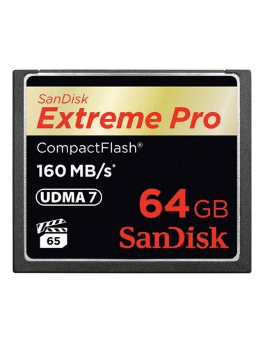 SanDisk 64GB Extreme Pro CF 160MB s memoria flash CompactFlash