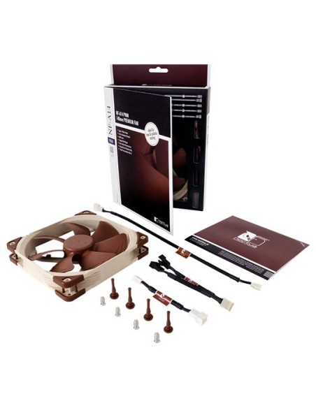 Noctua NF-A14 PWM Carcasa del ordenador Ventilador 14 cm Marrón