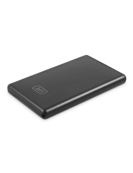 1Life hd vault 3 Carcasa de disco duro SSD Negro 2.5"