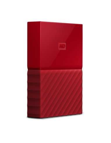 Western Digital My Passport disco duro externo 3000 GB Rojo
