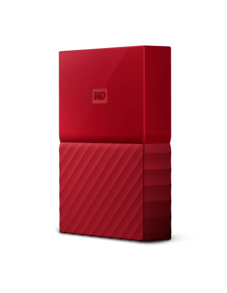 Western Digital My Passport disco duro externo 4000 GB Rojo