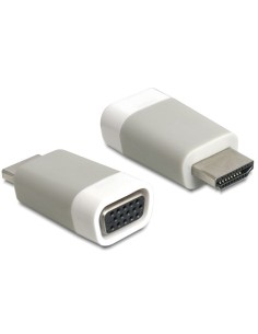 DeLOCK 65472 cambiador de género para cable HDMI-A VGA Blanco
