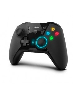 Krom Kloud Negro Bluetooth USB Gamepad Analógico Android, Nintendo Switch, PC, iOS