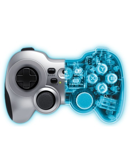 Logitech G F710 Negro, Plata RF Gamepad PC