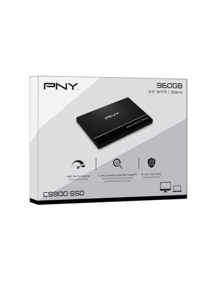 PNY CS900 2.5" 960 GB Serial ATA III 3D TLC NAND