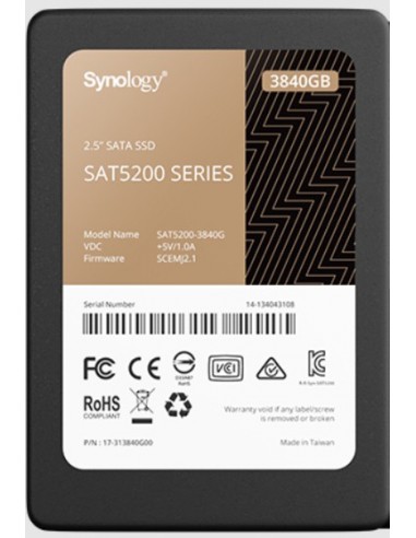 Synology SSD SAT5200-3840G 2.5" 3840 GB Serial ATA III