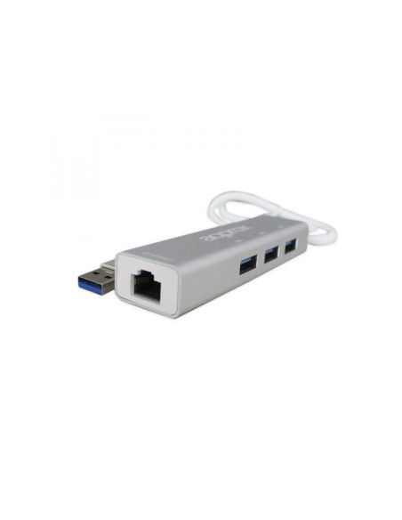 Approx APPC07GHUB hub de interfaz USB 3.2 Gen 1 (3.1 Gen 1) Type-A 5000 Mbit s Gris