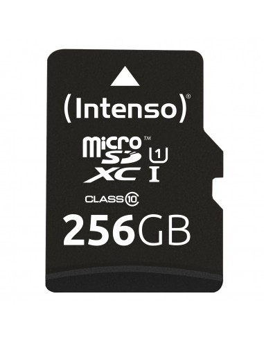 Intenso microSD Karte UHS-I Premium memoria flash 256 GB Clase 10