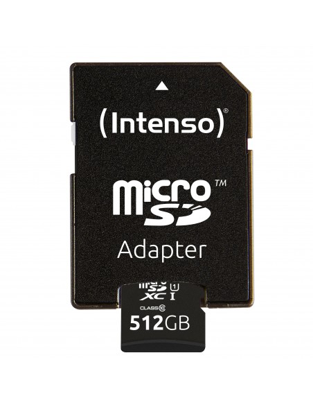 Intenso microSD Karte UHS-I Premium memoria flash 512 GB Clase 10