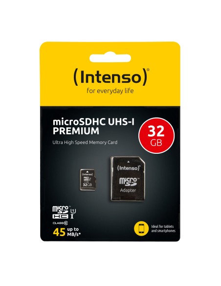Intenso 32GB microSDHC memoria flash UHS-I Clase 10