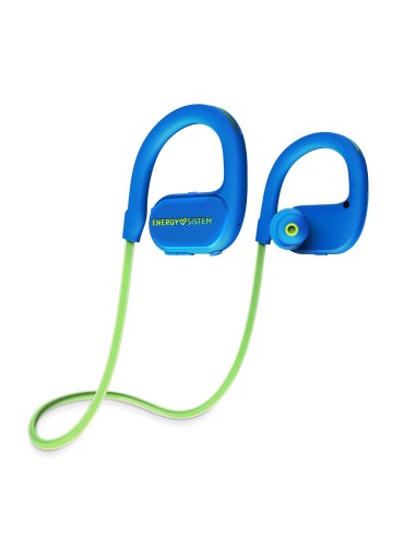 Energy Sistem BT Running 2 Neon Auriculares gancho de oreja, Banda para cuello MicroUSB Bluetooth Azul, Verde