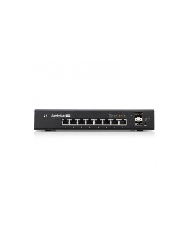 Ubiquiti Networks EdgeSwitch 8 Gestionado Gigabit Ethernet (10 100 1000) Energía sobre Ethernet (PoE) Negro
