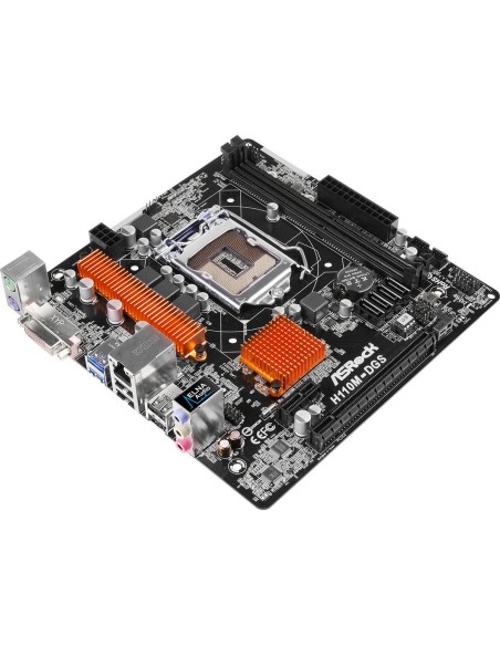Asrock H110M-DGS Intel® H110 LGA 1151 (Zócalo H4) micro ATX