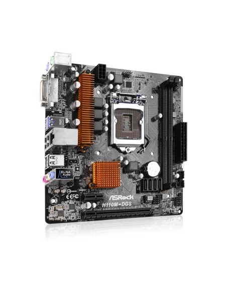 Asrock H110M-DGS Intel® H110 LGA 1151 (Zócalo H4) micro ATX