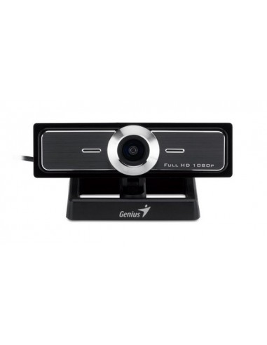 Genius WideCam F100 cámara web 12 MP 1920 x 1080 Pixeles USB 2.0 Negro