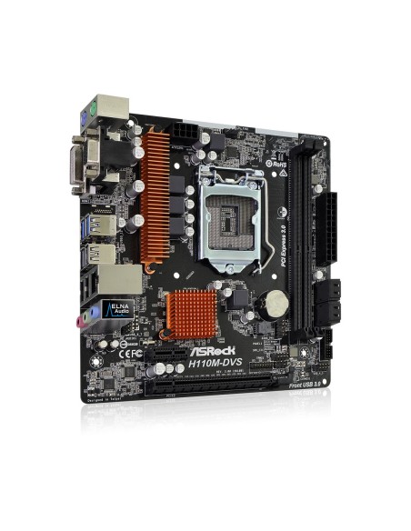 Asrock H110M-DVS R3.0 Intel® H110 LGA 1151 (Zócalo H4) micro ATX