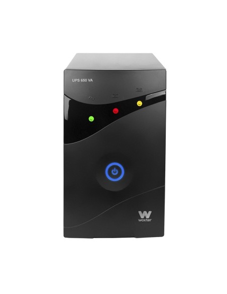 Woxter PE26-062 sistema de alimentación ininterrumpida (UPS) 650 VA 360 W 3 salidas AC