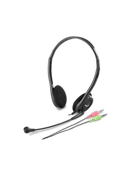 Genius HS-200C Auriculares Diadema Conector de 3,5 mm Negro