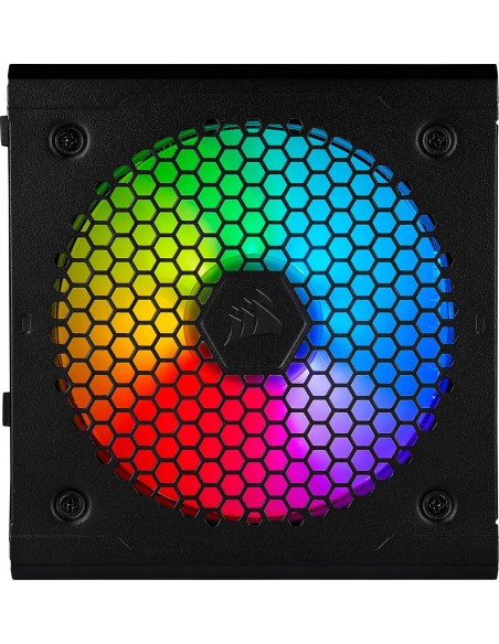 Corsair CX Series CX750F RGB unidad de fuente de alimentación 750 W 20-pin ATX ATX Negro
