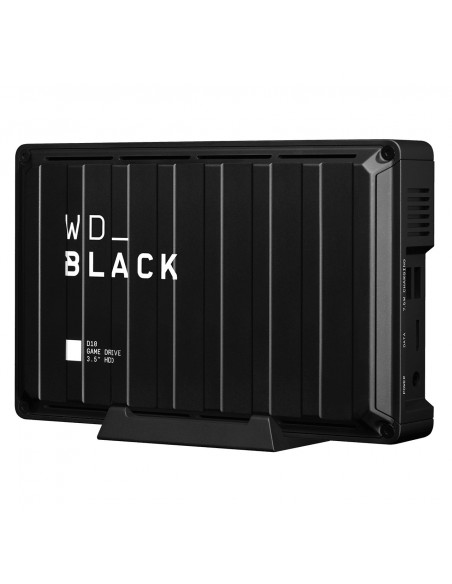 Western Digital D10 disco duro externo 8000 GB Negro, Blanco