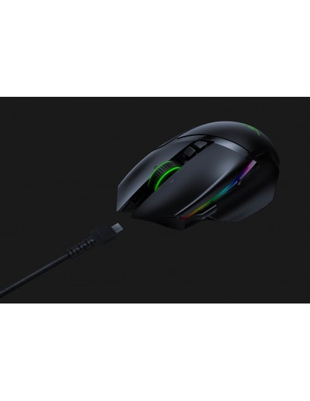 Razer Basilisk Ultimate ratón mano derecha RF inalámbrico Óptico 20000 DPI