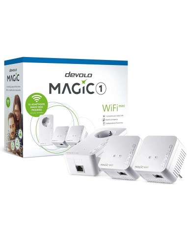 Devolo Magic 1 WiFi mini 1200 Mbit s Ethernet Blanco 3 pieza(s)