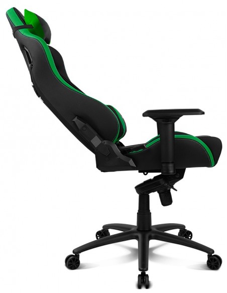 DRIFT DR500 Silla para videojuegos de PC Asiento acolchado tapizado Negro, Verde