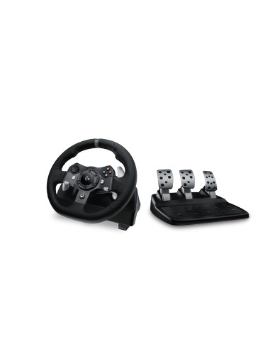 Logitech G G920 Negro USB 2.0 Volante + Pedales Analógico Digital PC, Xbox One