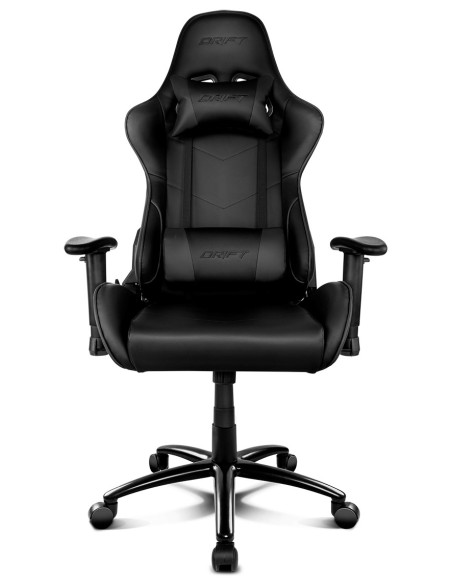 DRIFT DR125 Silla para videojuegos de PC Asiento acolchado tapizado Negro